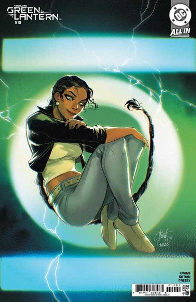 Comics - Absolute Green Lantern 10 Cover B Mirka Andolfo Card Stock Variant - Fan-Tastic Cards & Comics - DC Comics
