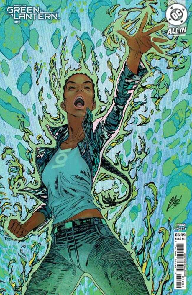 Comics - Absolute Green Lantern 12 Cover B Guillem March Card Stock Variant - Fan-Tastic Cards & Comics - DC Comics