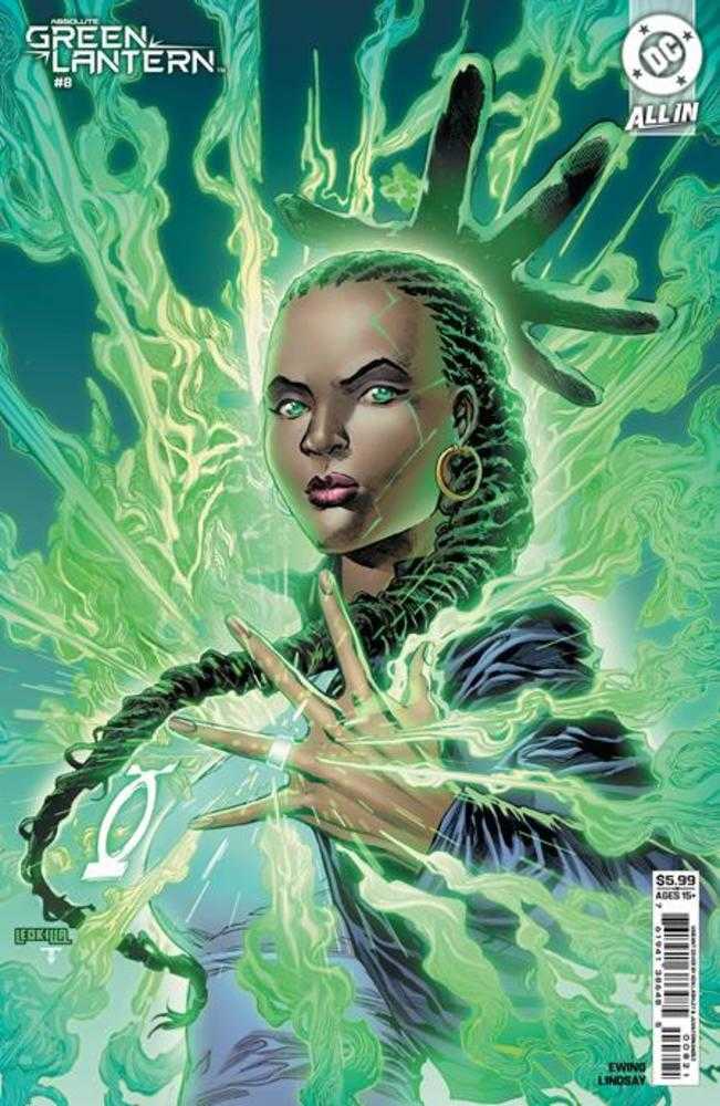 Comics - Absolute Green Lantern 8 Cover B Ken Lashley Card Stock Variant - Fan-Tastic Cards & Comics - DC Comics