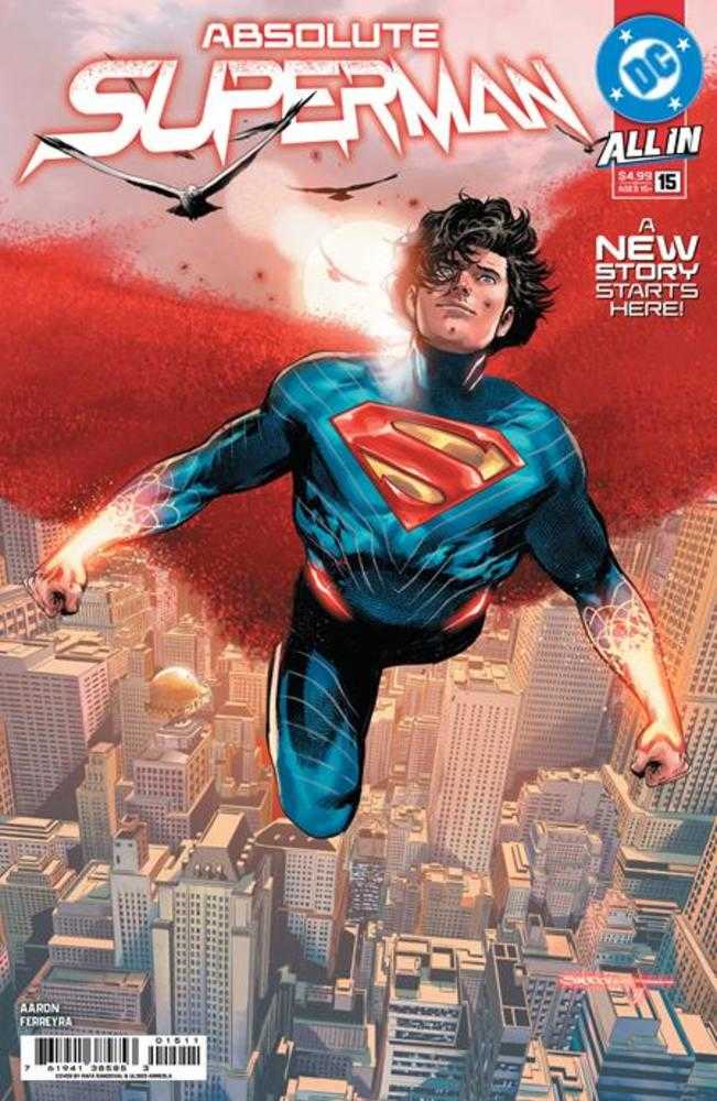 Comics - Absolute Superman 15 Cover A Rafa Sandoval - Fan-Tastic Cards & Comics - DC Comics