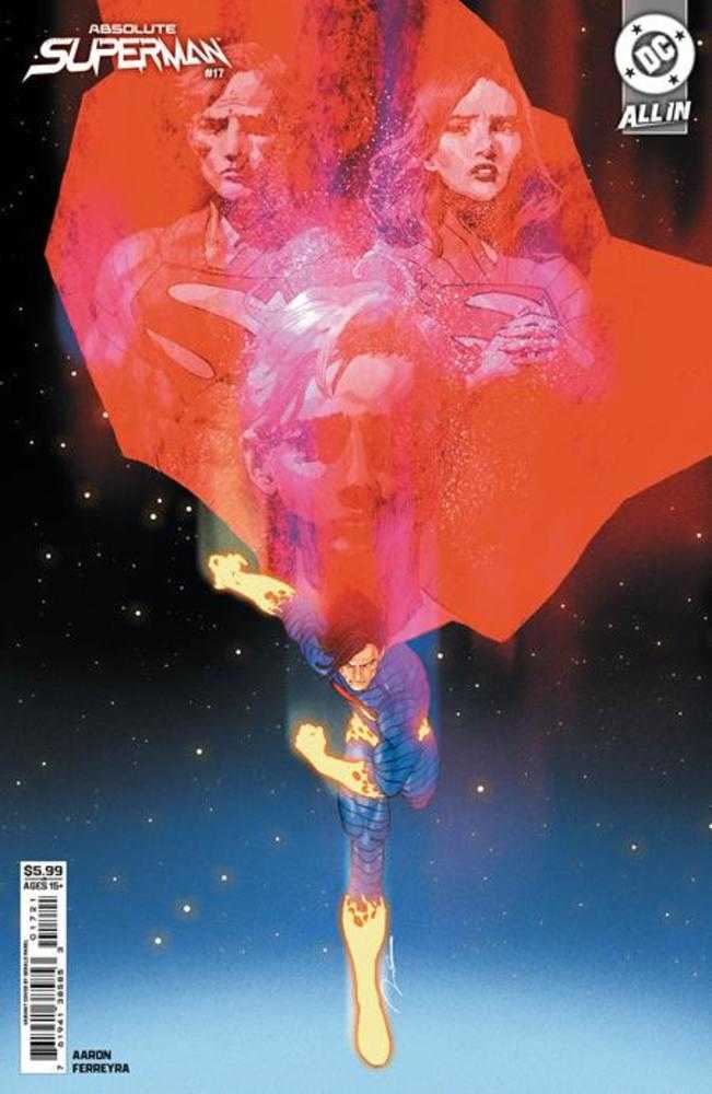 Comics - Absolute Superman 17 Cover B Gerald Parel Card Stock Variant - Fan-Tastic Cards & Comics - DC Comics