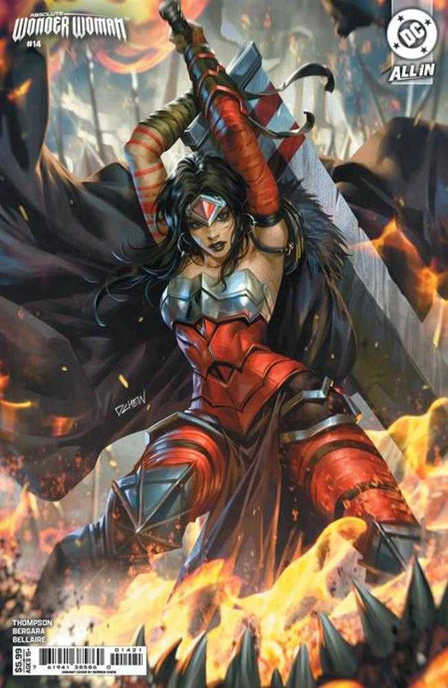 Comics - Absolute Wonder Woman 14 Cover B Derrick Chew Card Stock Variant - Fan - Tastic Cards & Comics - DC Comics
