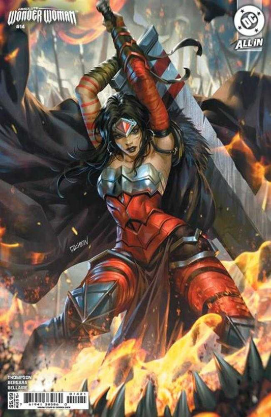 Comics - Absolute Wonder Woman 14 Cover B Derrick Chew Card Stock Variant - Fan - Tastic Cards & Comics - DC Comics
