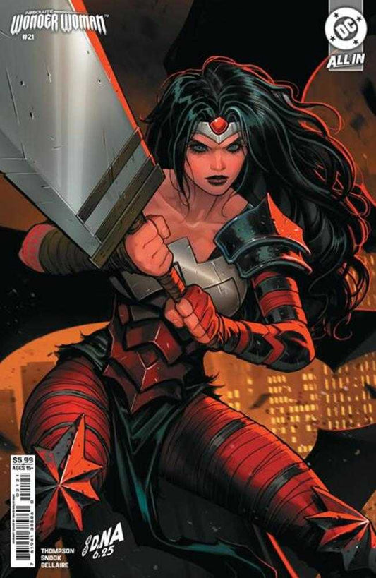 Comics - Absolute Wonder Woman 21 Cover B David Nakayama Connecting Card Stock Variant - Fan-Tastic Cards & Comics - DC Comics