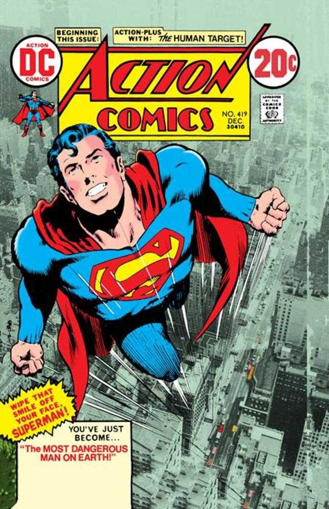 Comics - Action Comics 419 Facsimile Edition Cover A Neal Adams - Fan-Tastic Cards & Comics - DC Comics