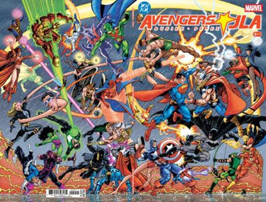 Comics - Avengers JLA 2 (Of 4) Facsimile Edition Cover A George Perez - Fan-Tastic Cards & Comics - DC Comics