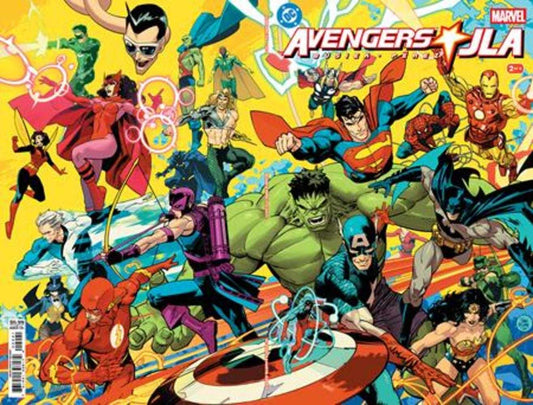 Comics - Avengers JLA 2 (Of 4) Facsimile Edition Cover B Dan Mora Variant - Fan-Tastic Cards & Comics - DC Comics
