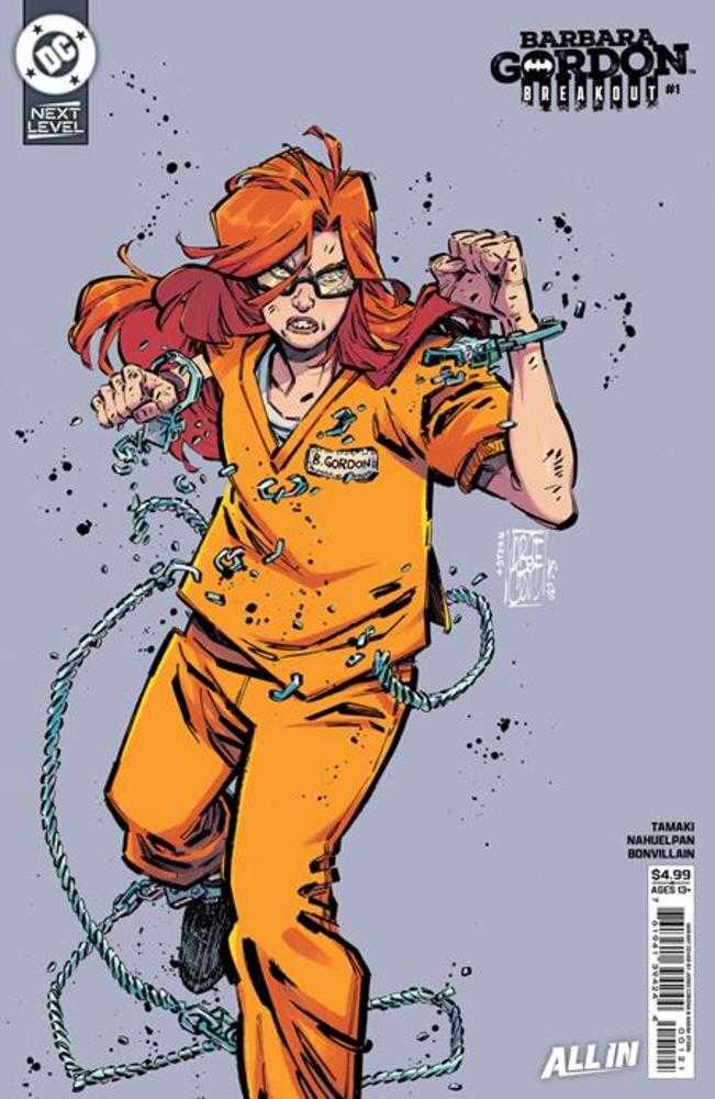Comics - Barbara Gordon Breakout 1 Cover D Jorge Corona Next Level Card Stock Variant - Fan-Tastic Cards & Comics - DC Comics