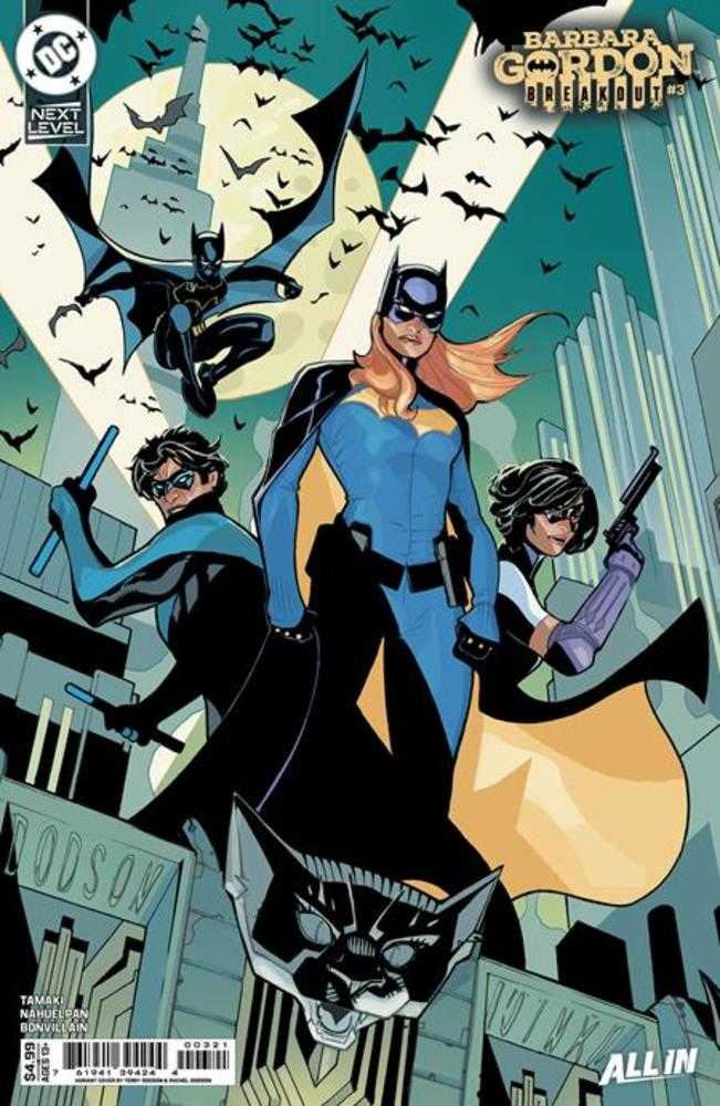 Comics - Barbara Gordon Breakout 3 Cover B Terry Dodson Card Stock Variant - Fan-Tastic Cards & Comics - DC Comics