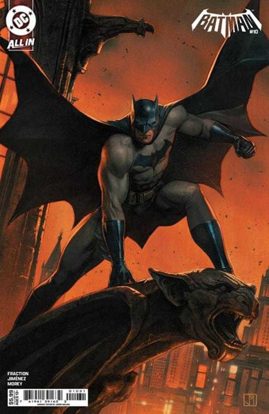Comics - Batman 10 Cover C Jorge Molina Card Stock Variant - Fan-Tastic Cards & Comics - DC Comics