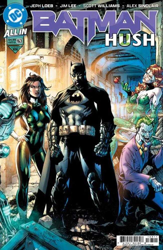 Comics - Batman 163 Cover A Jim Lee & Scott Williams Batman Connecting Middle Alternate Color - Fan-Tastic Cards & Comics - DC Comics