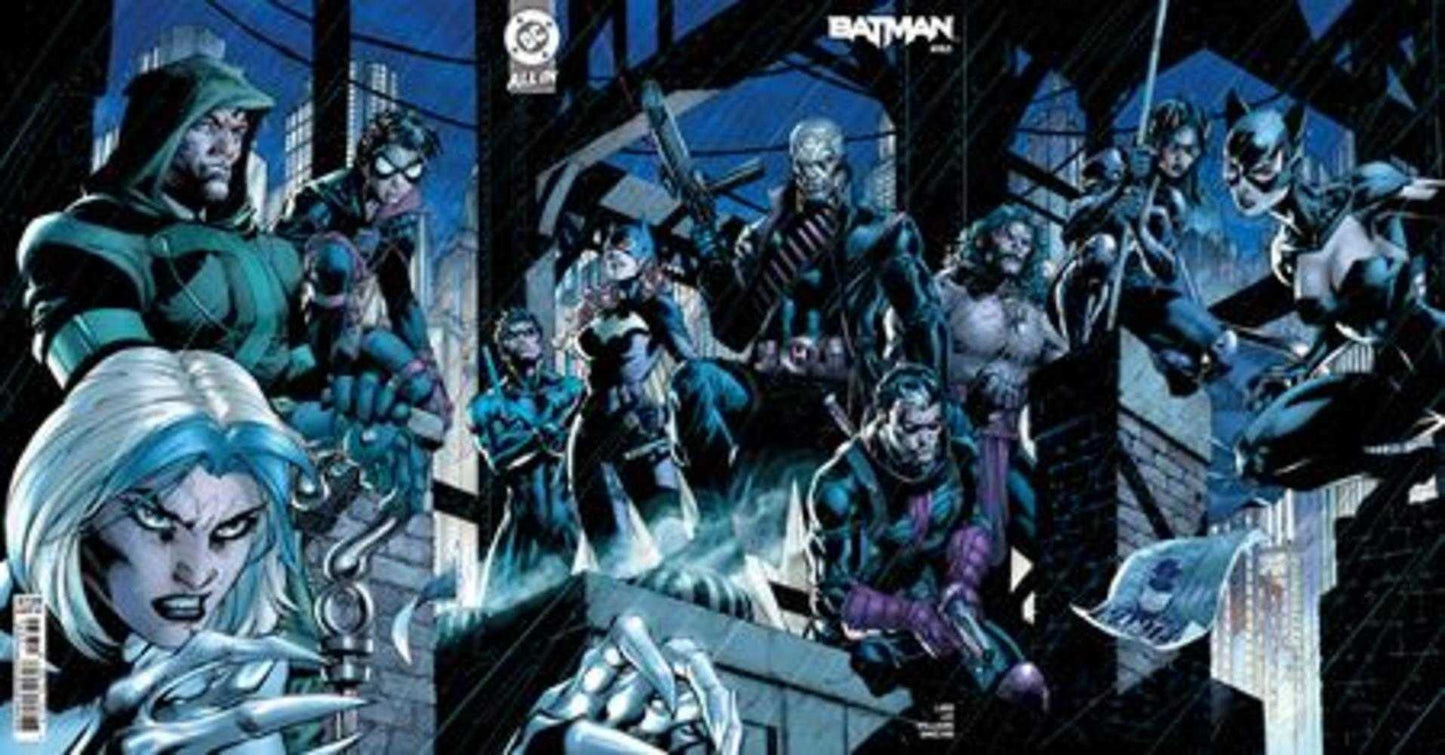 Comics - Batman 163 Cover I Jim Lee & Scott Williams Hush Connecting Gatefold Variant - Fan-Tastic Cards & Comics - DC Comics