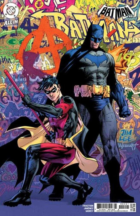 Comics - Batman 4 Cover B Jim Lee Card Stock Variant - Fan - Tastic Cards & Comics - DC Comics