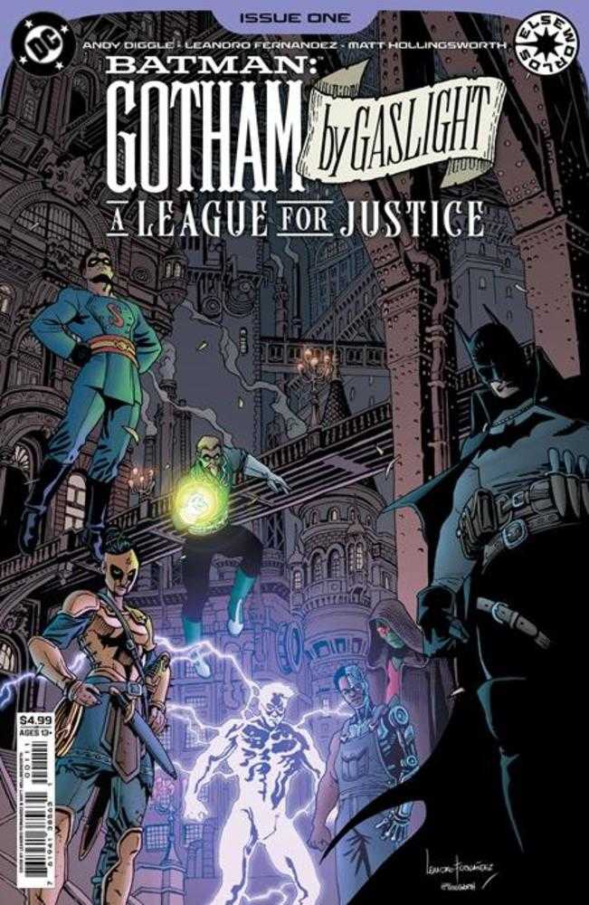 Comics - Batman Gotham By Gaslight A League For Justice 1 (Of 6) Cover A Leandro Fernandez - Fan - Tastic Cards & Comics - DC Comics