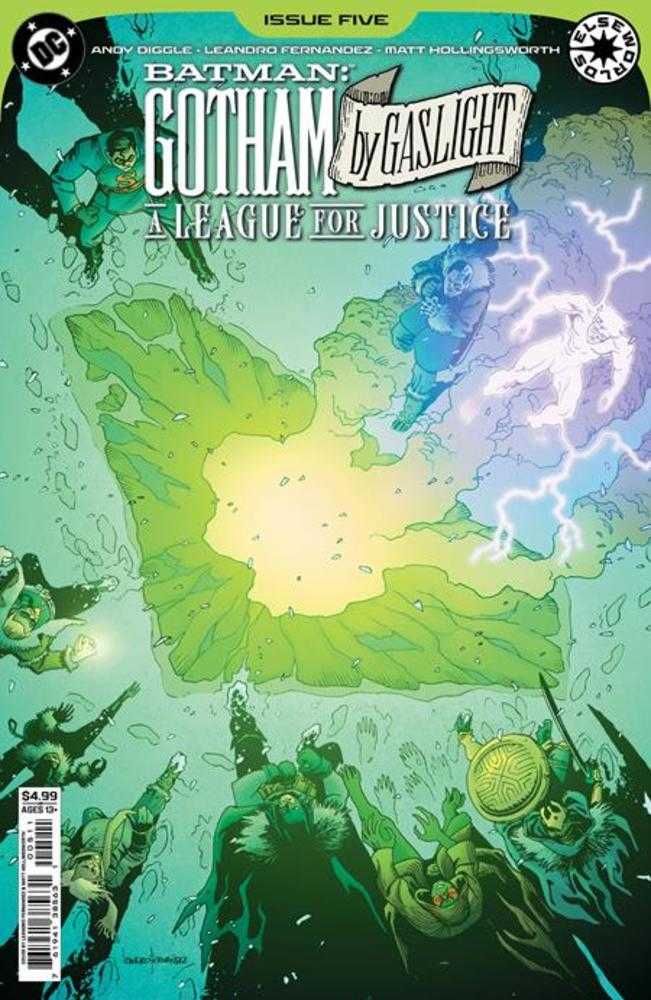Comics - Batman Gotham By Gaslight A League For Justice 5 (Of 6) Cover A Leandro Fernandez - Fan-Tastic Cards & Comics - DC Comics