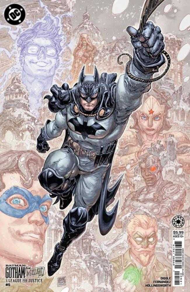 Comics - Batman Gotham By Gaslight A League For Justice 5 (Of 6) Cover C Freddie E Williams II Card Stock Variant - Fan-Tastic Cards & Comics - DC Comics