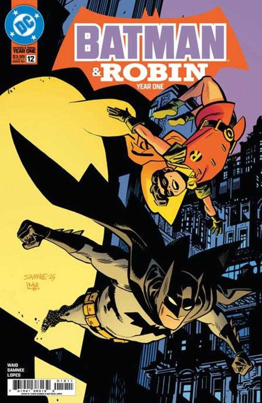Comics - Batman & Robin Year One 12 (Of 12) Cover A Chris Samnee - Fan - Tastic Cards & Comics - DC Comics