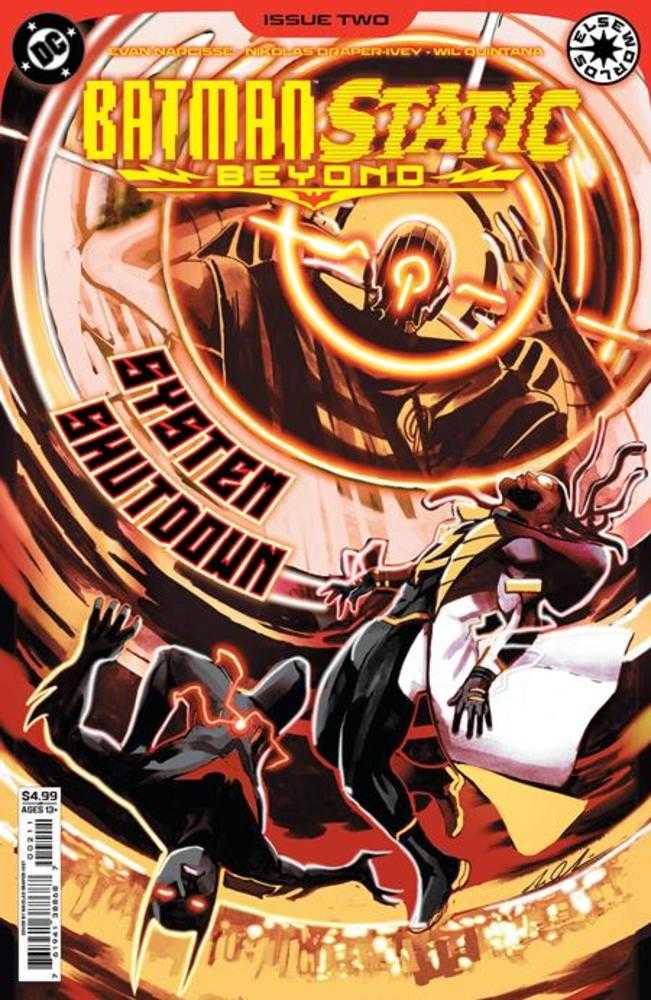Comics - Batman Static Beyond 2 (Of 6) Cover A Nikolas Draper Ivey - Fan-Tastic Cards & Comics - DC Comics