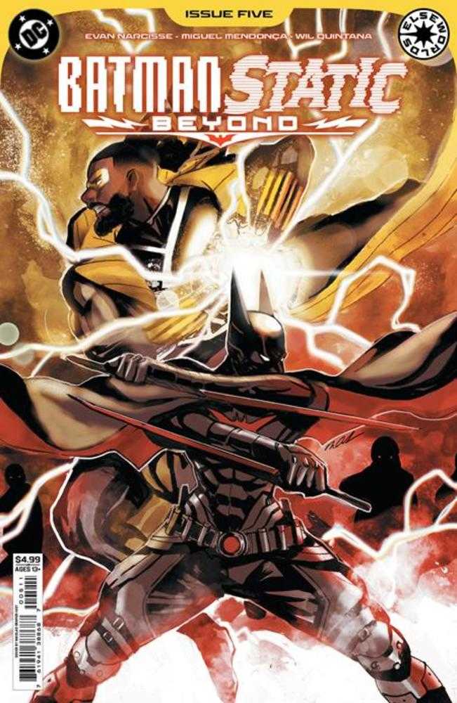 Comics - Batman Static Beyond 5 (Of 6) Cover A Nikolas Draper Ivey - Fan-Tastic Cards & Comics - DC Comics