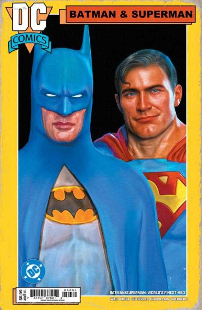 Comics - Batman Superman Worlds Finest 50 Cover C Mark Spears Card Stock Variant - Fan-Tastic Cards & Comics - DC Comics