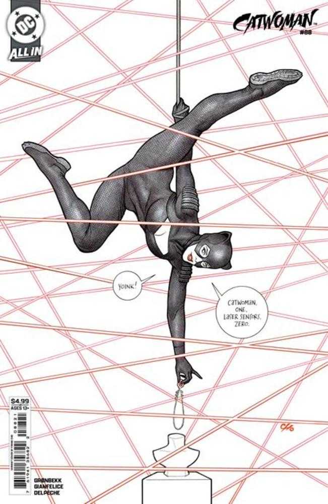 Comics - Catwoman 88 Cover B Frank Cho Card Stock Variant - Fan-Tastic Cards & Comics - DC Comics
