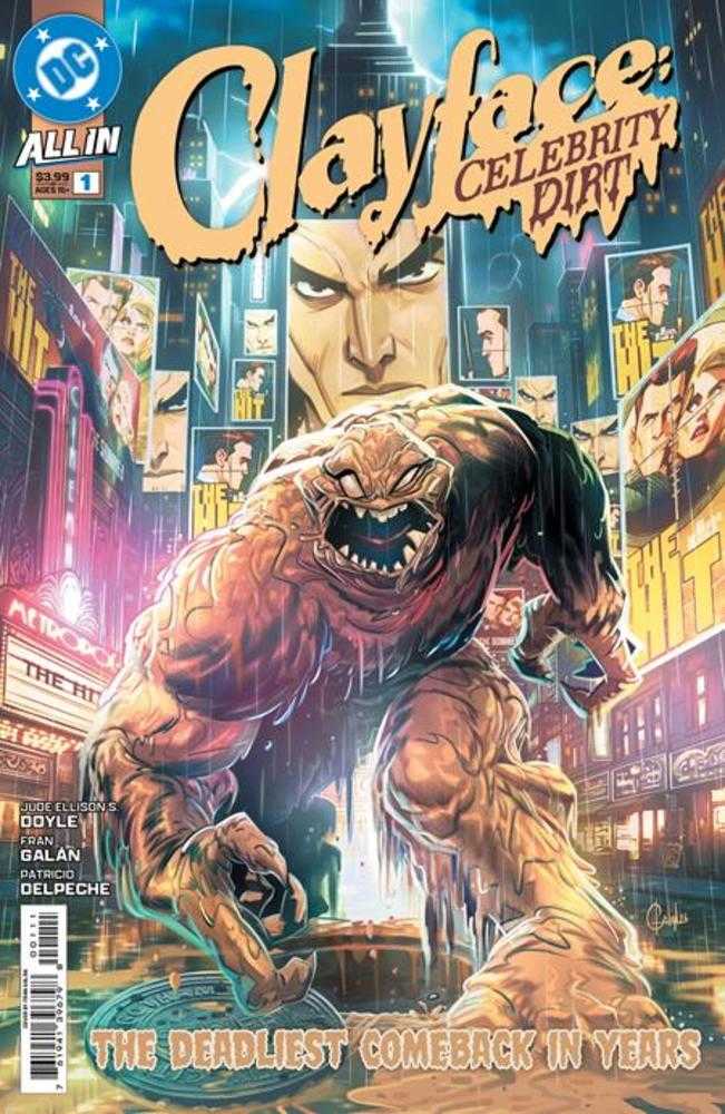 Comics - Clayface Celebrity Dirt 1 (Of 6) Cover A Fran Galan - Fan-Tastic Cards & Comics - DC Comics