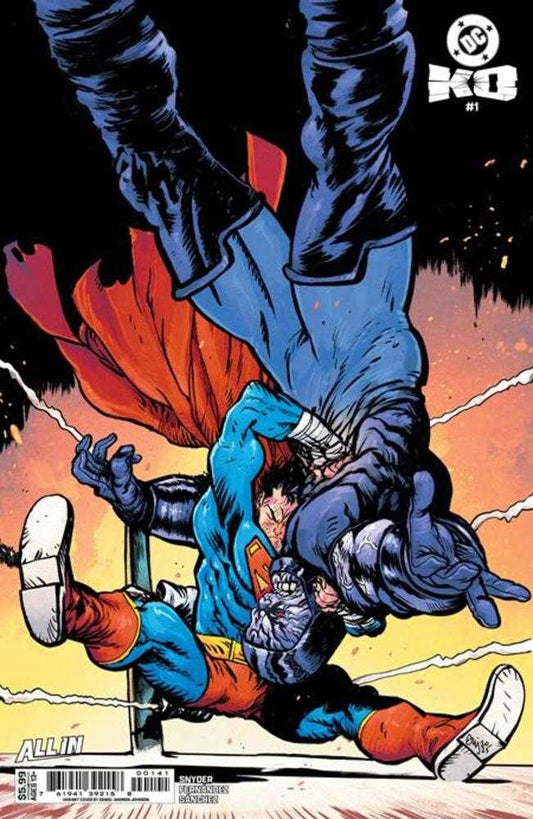 Comics - DC K.O. 1 (Of 5) Cover C Daniel Warren Johnson Card Stock Variant - Fan - Tastic Cards & Comics - DC Comics