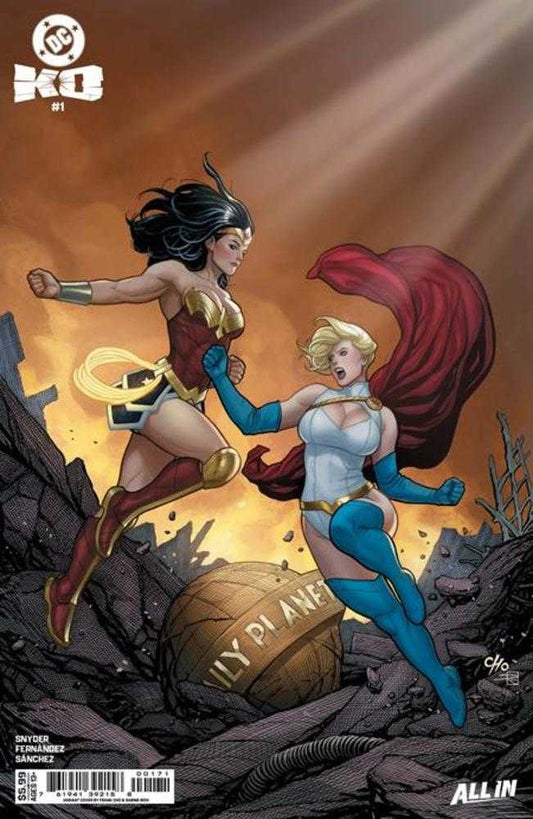 Comics - DC K.O. 1 (Of 5) Cover D Frank Cho Card Stock Variant - Fan - Tastic Cards & Comics - DC Comics