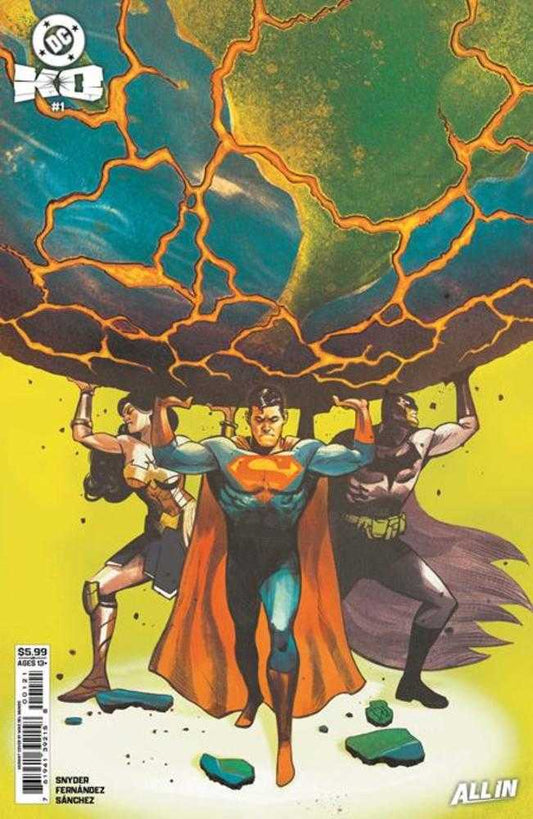 Comics - DC K.O. 1 (Of 5) Cover F Mike Del Mundo Card Stock Variant - Fan - Tastic Cards & Comics - DC Comics