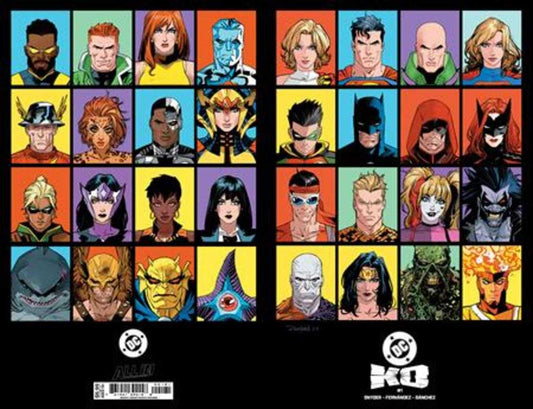 Comics - DC K.O. 1 (Of 5) Cover H Dan Mora Bracket Wraparound Card Stock Variant - Fan - Tastic Cards & Comics - DC Comics