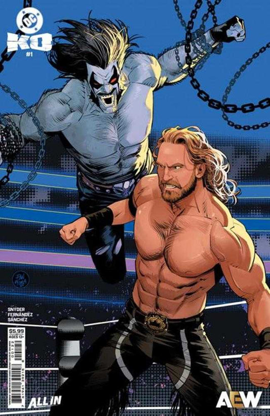 Comics - DC K.O. 1 (Of 5) Cover K Dan Mora Hangman Adam Page Aew Cameo Card Stock Variant - Fan - Tastic Cards & Comics - DC Comics