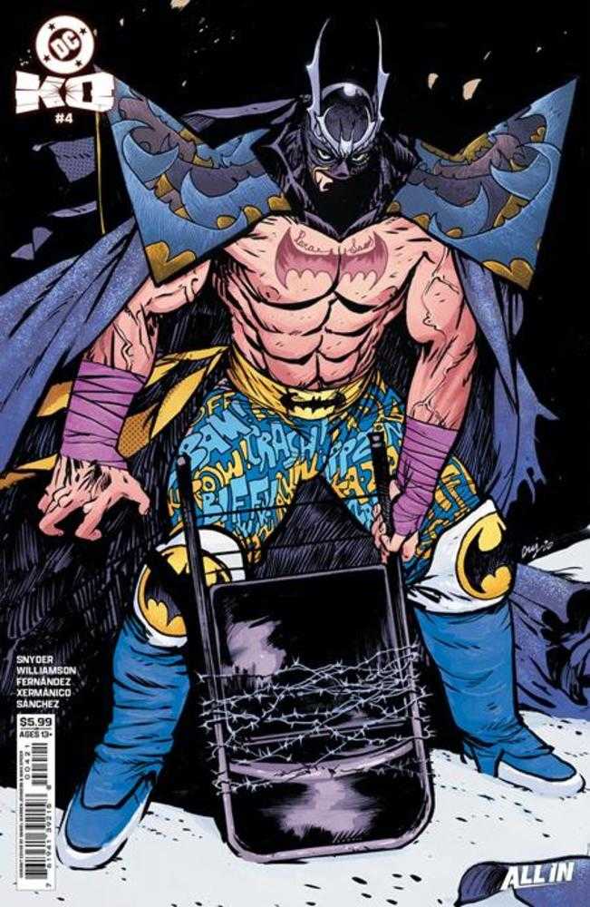 Comics - DC K.O. 4 (Of 5) Cover B Daniel Warren Johnson Card Stock Variant - Fan-Tastic Cards & Comics - DC Comics