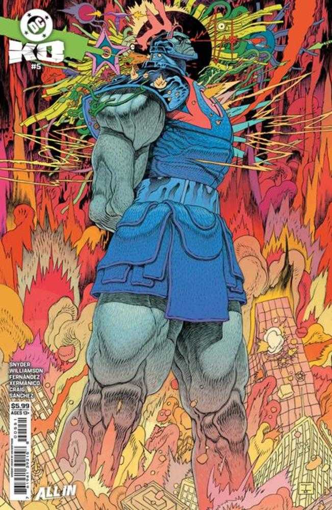 Comics - DC K.O. 5 (Of 5) Cover E Ian Bertram Card Stock Variant - Fan-Tastic Cards & Comics - DC Comics