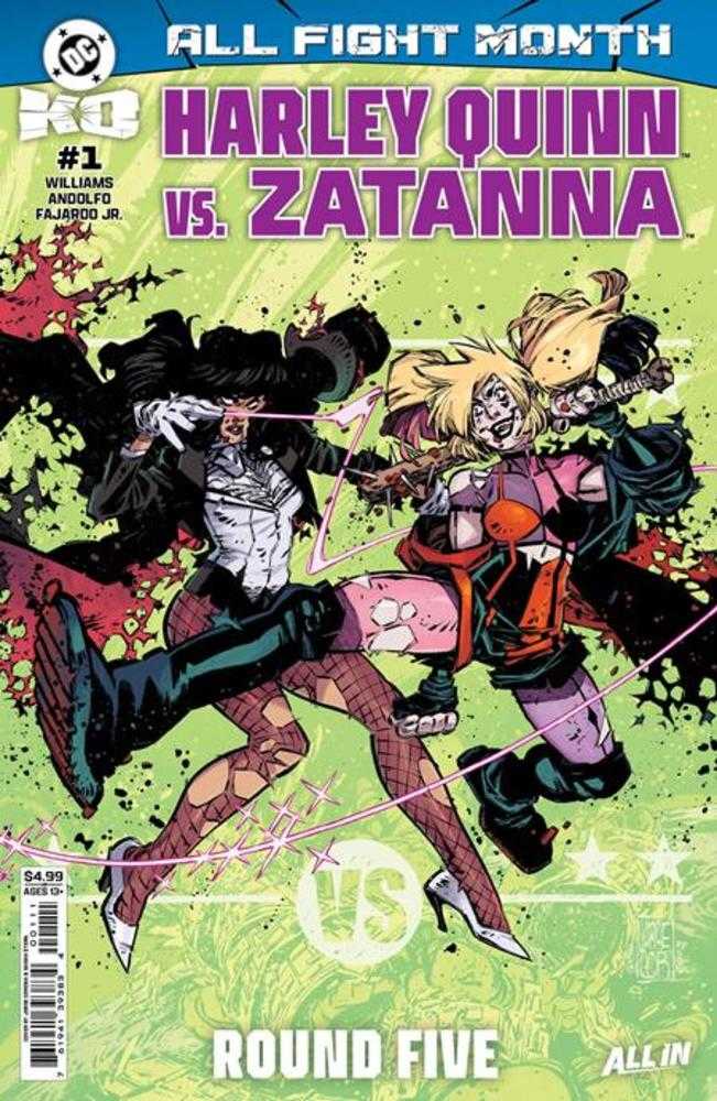 Comics - DC K.O. Harley Quinn vs Zatanna 1 (One Shot) Cover A Jorge Corona - Fan - Tastic Cards & Comics - DC Comics
