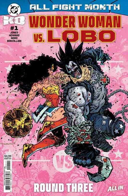 Comics - DC K.O. Wonder Woman vs Lobo 1 (One Shot) Cover A Jorge Corona - Fan - Tastic Cards & Comics - DC Comics