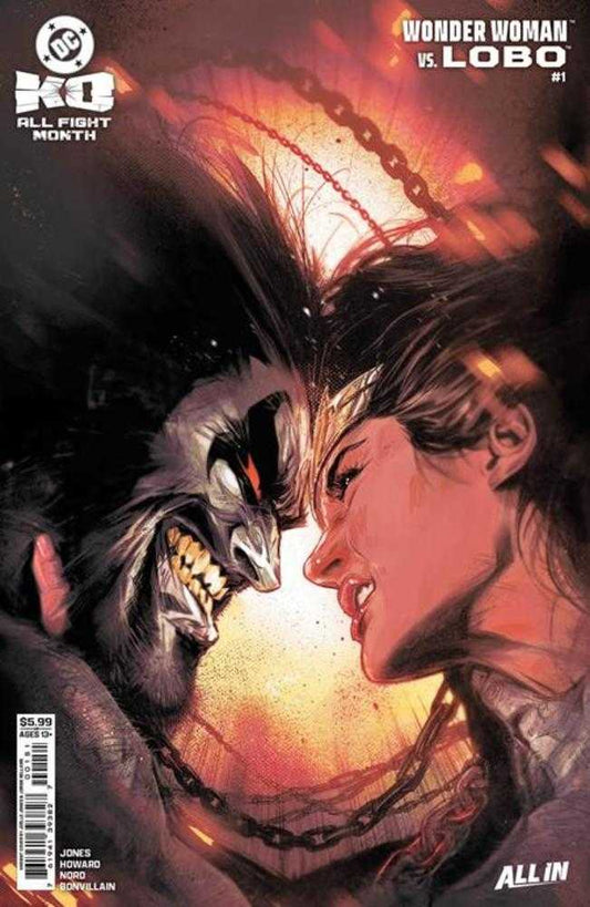 Comics - DC K.O. Wonder Woman vs Lobo 1 (One Shot) Cover C Joelle Jones Card Stock Variant - Fan - Tastic Cards & Comics - DC Comics