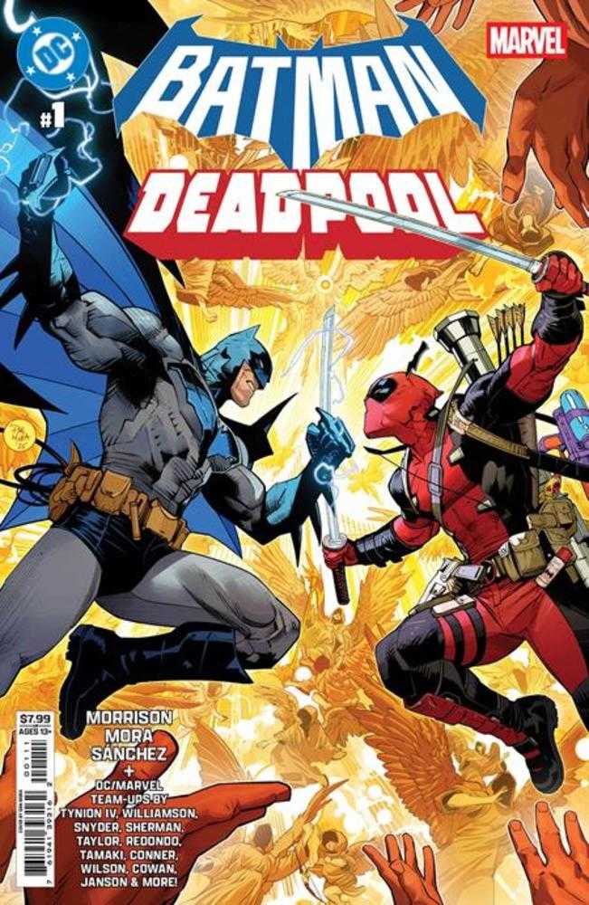 Comics - DC Marvel Batman Deadpool 1 (One Shot) Cover A Dan Mora - Fan - Tastic Cards & Comics - DC Comics