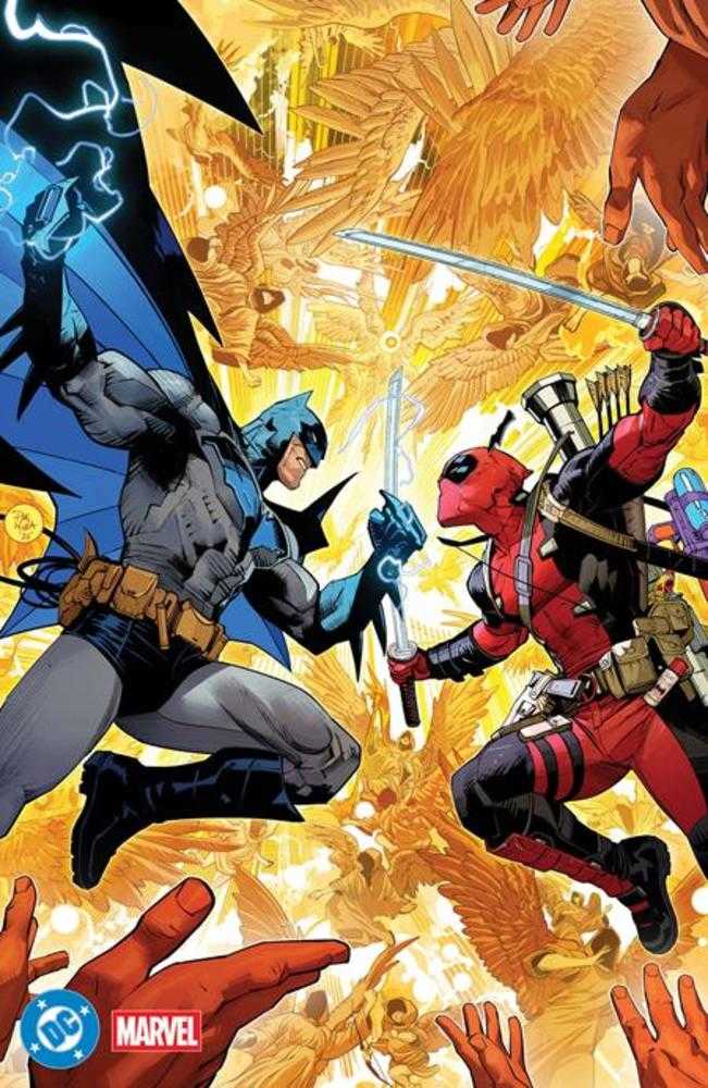 Comics - DC Marvel Batman Deadpool 1 (One Shot) Cover T Dan Mora Foil Variant - Fan-Tastic Cards & Comics - DC Comics