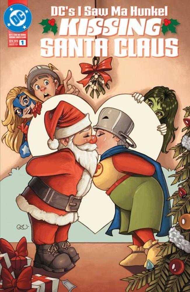 Comics - DC's I Saw Ma Hunkel Kissing Santa Claus 1 (One Shot) Cover A Chrissie Zullo - Fan-Tastic Cards & Comics - DC Comics