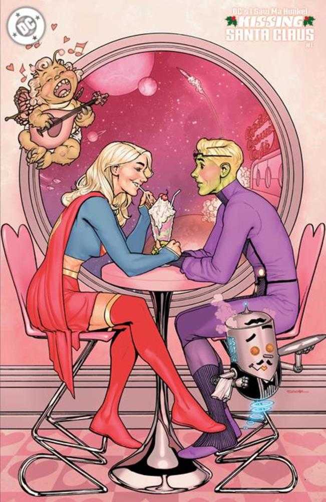 Comics - DC's I Saw Ma Hunkel Kissing Santa Claus 1 (One Shot) Cover B Ryan Sook Variant - Fan - Tastic Cards & Comics - DC Comics
