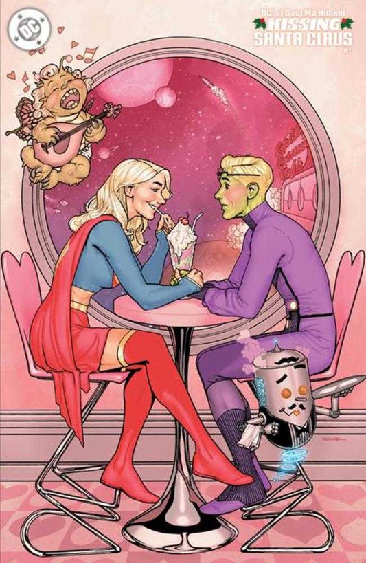 Comics - DC's I Saw Ma Hunkel Kissing Santa Claus 1 (One Shot) Cover B Ryan Sook Variant - Fan - Tastic Cards & Comics - DC Comics