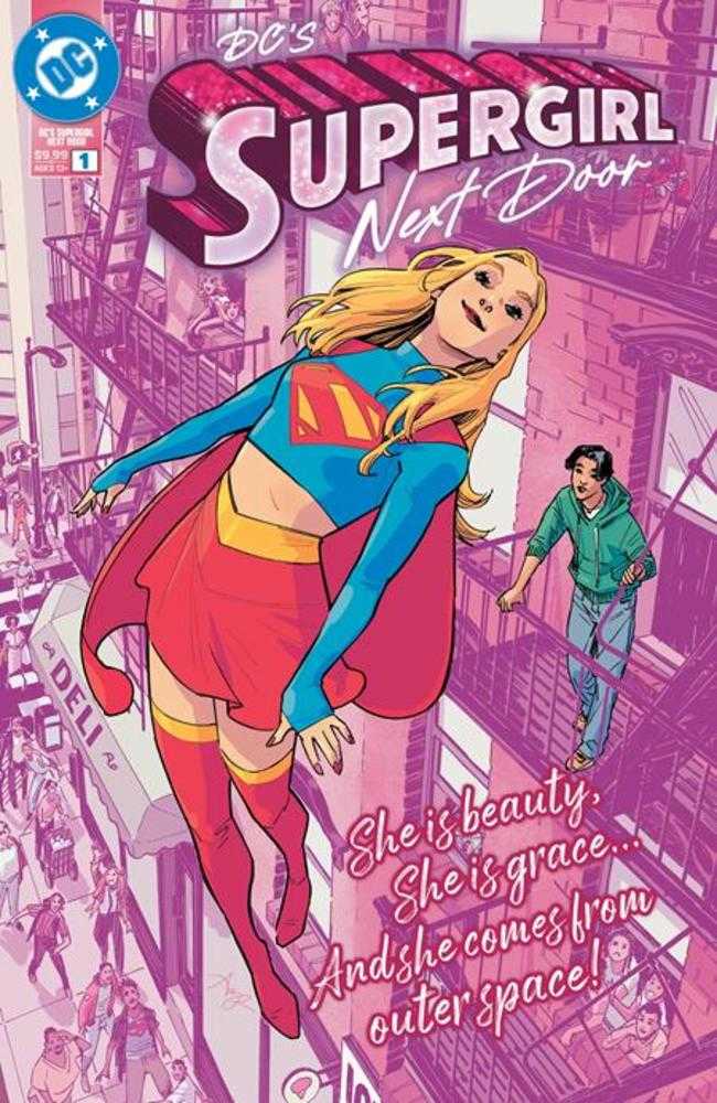 Comics - DC's Supergirl Next Door 1 (One Shot) Cover A Amy Reeder - Fan-Tastic Cards & Comics - DC Comics