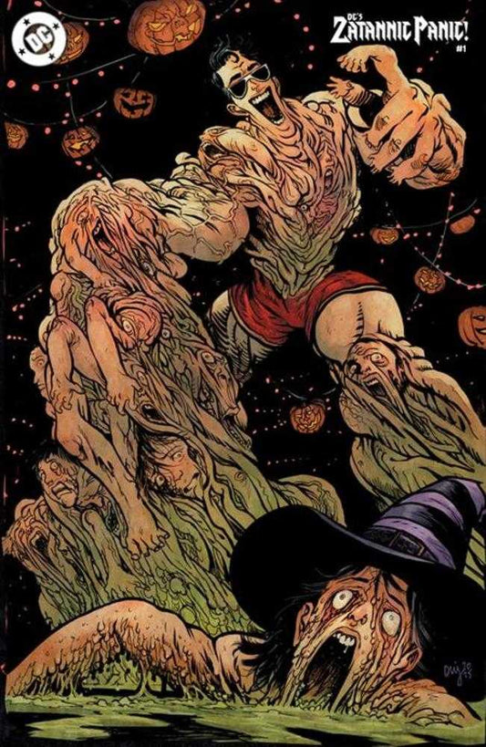 Comics - DC's Zatannic Panic 1 (One Shot) Cover B Daniel Warren Johnson Card Stock Variant - Fan - Tastic Cards & Comics - DC Comics