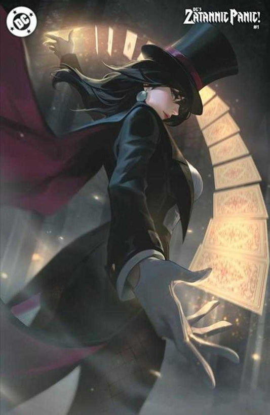 Comics - DC's Zatannic Panic 1 (One Shot) Cover C Sean Raiko Tay Card Stock Variant - Fan - Tastic Cards & Comics - DC Comics