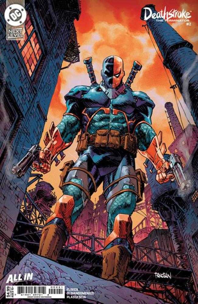 Comics - Deathstroke The Terminator 2 Cover B Dan Panosian Card Stock Variant - Fan-Tastic Cards & Comics - DC Comics