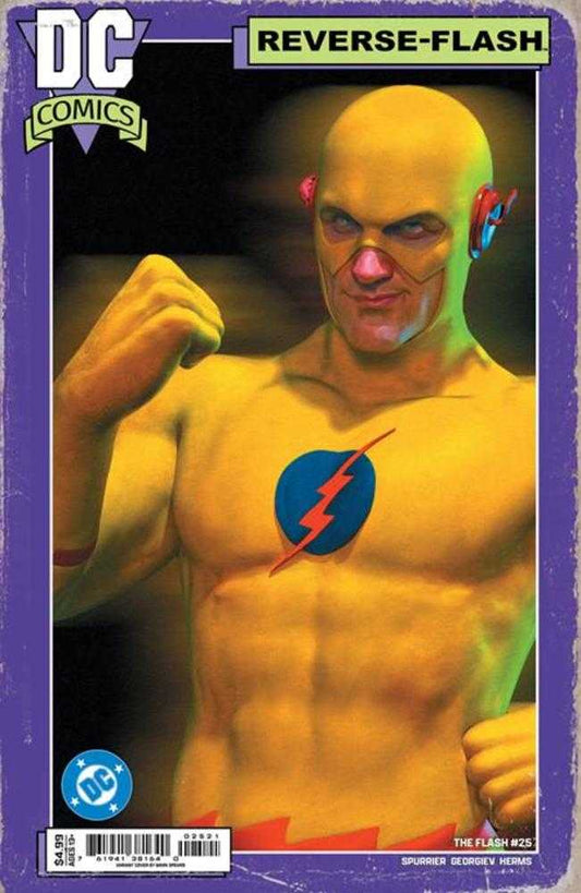 Comics - Flash 25 Cover C Mark Spears Card Stock Variant - Fan - Tastic Cards & Comics - DC Comics