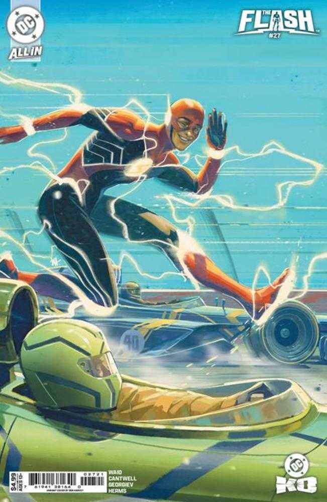 Comics - Flash 27 Cover B Ben Harvey Card Stock Variant (DC K.O.) - Fan-Tastic Cards & Comics - DC Comics