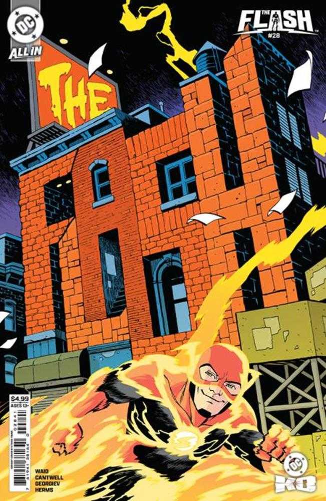 Comics - Flash 28 Cover D Ethan Young Card Stock Variant (DC K.O.) - Fan - Tastic Cards & Comics - DC Comics