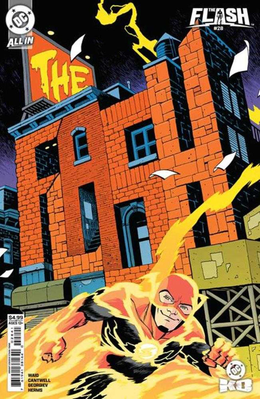 Comics - Flash 28 Cover D Ethan Young Card Stock Variant (DC K.O.) - Fan - Tastic Cards & Comics - DC Comics