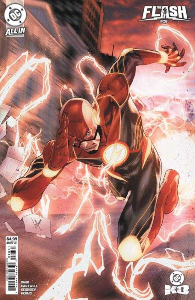 Comics - Flash 28 Cover E Lucas Meyer Card Stock Variant (DC K.O.) - Fan - Tastic Cards & Comics - DC Comics